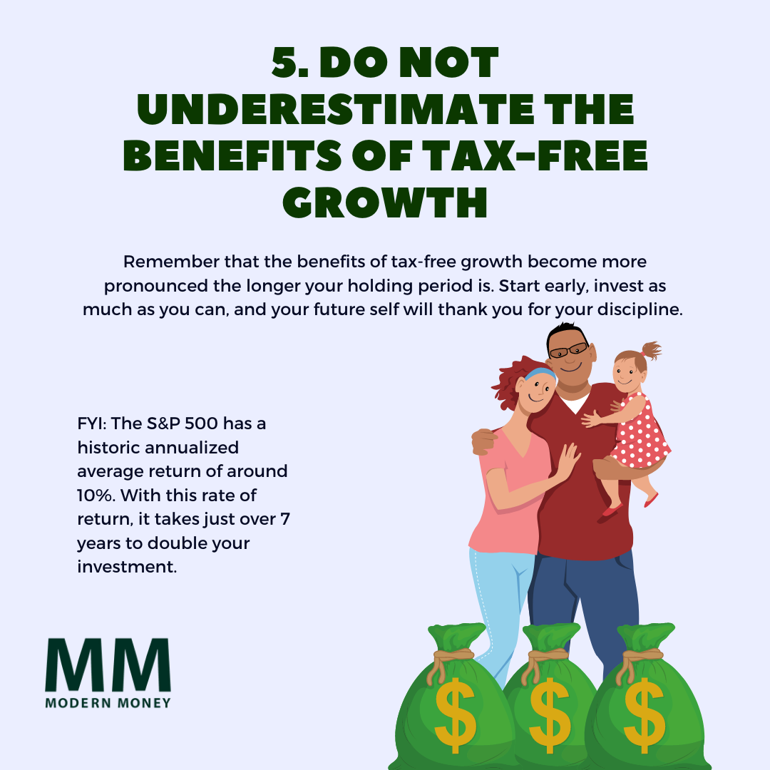 Step 5 of investing in a TFSA: Do not underestimate the benefits of tax-free growth